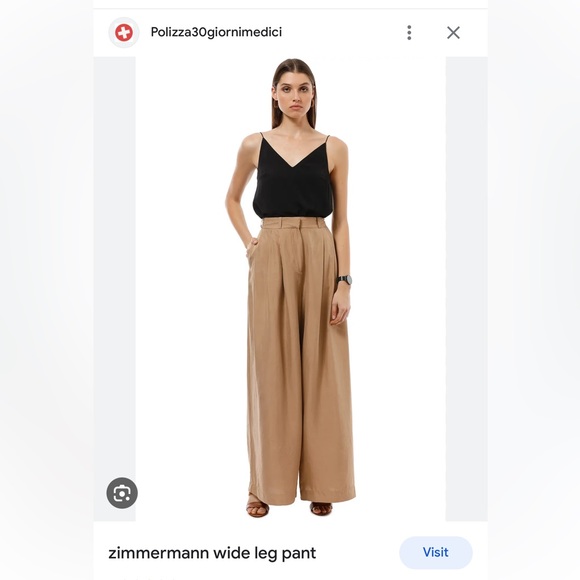 Zimmermann wide leg pants - Picture 1 of 6